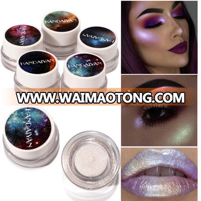 2017 Fashion Polar Rainbow Mernaid Diamond Eyeshadow beauty super Shiny metallic Glitter Powder Highlight Party makeup